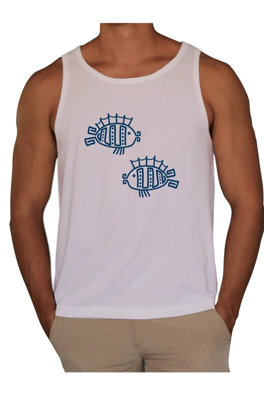 Hieroglyph Fish Tank Top