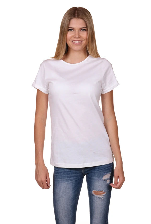 Women’s Boyfriend T-Shirt in White