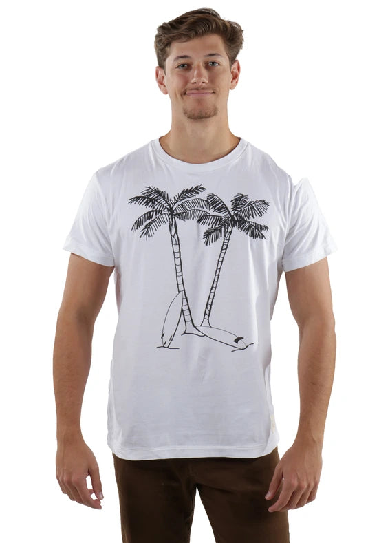 Surf Board Crew Neck Tee