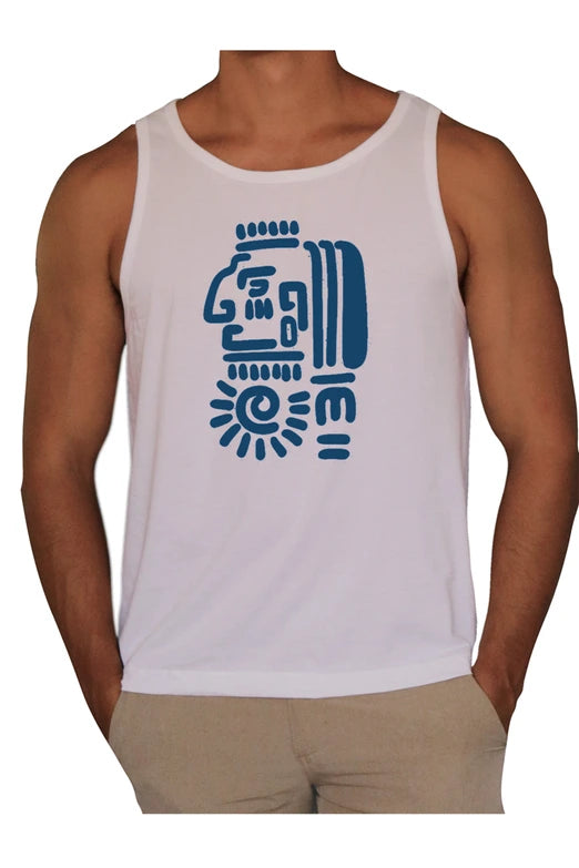 Hieroglyph Head Tank Top