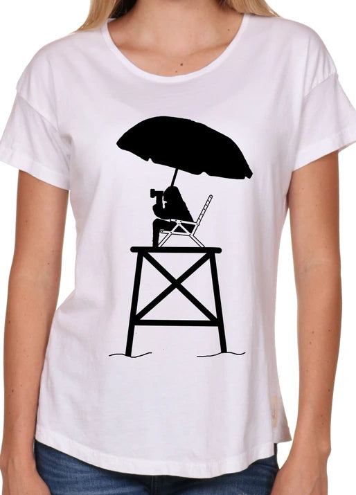 Women’s Lifeguard Seashell Tee