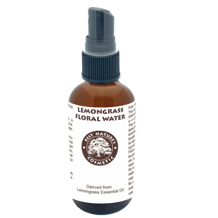 Lemongrass Floral Water – Refreshing Botanical Hydrosol for Skin & Hair