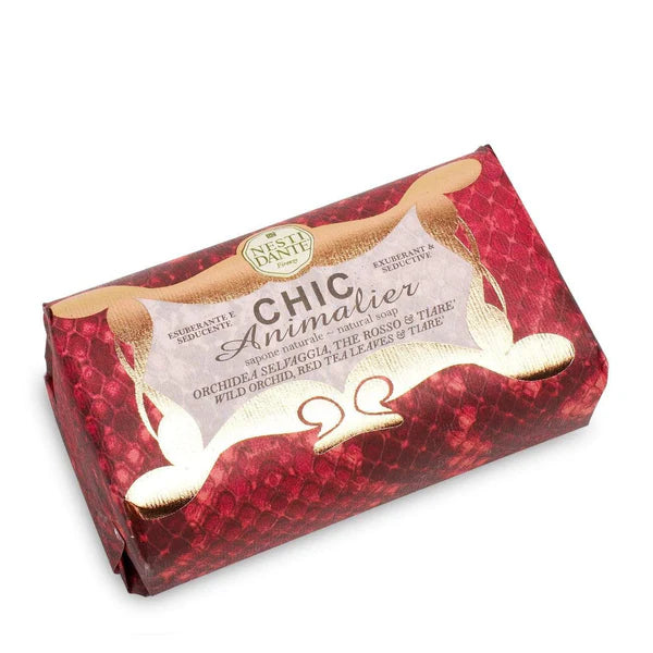 Nesti Dante Chic Animalier Red (Phyton) Soap - ClickThatClicks 