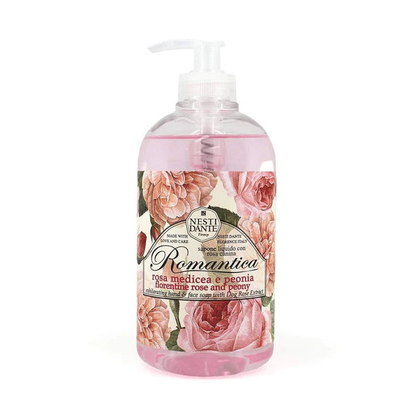 Nesti Dante Florentine Rose & Peony Liquid Soap