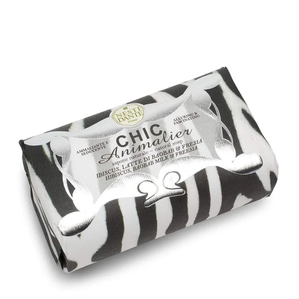 Nesti Dante Chic Animalier White (Tiger) Soap - ClickThatClicks 
