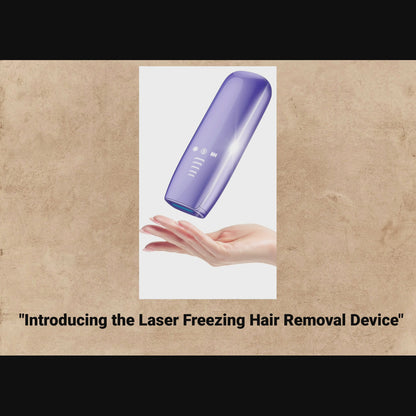 Laser Freezing Hair Removal Device