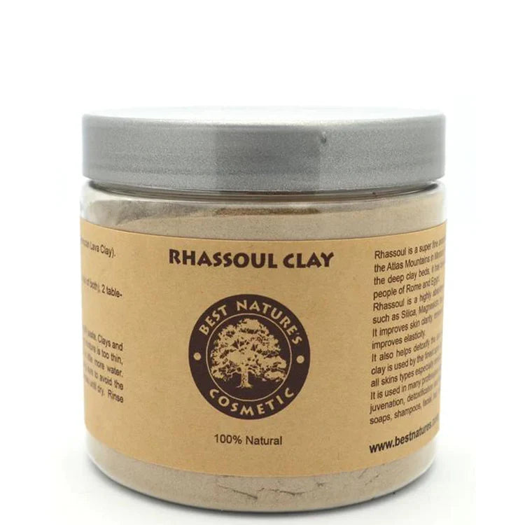 Moroccan Rhassoul Clay – Mineral-Rich Natural Skin & Hair Detox