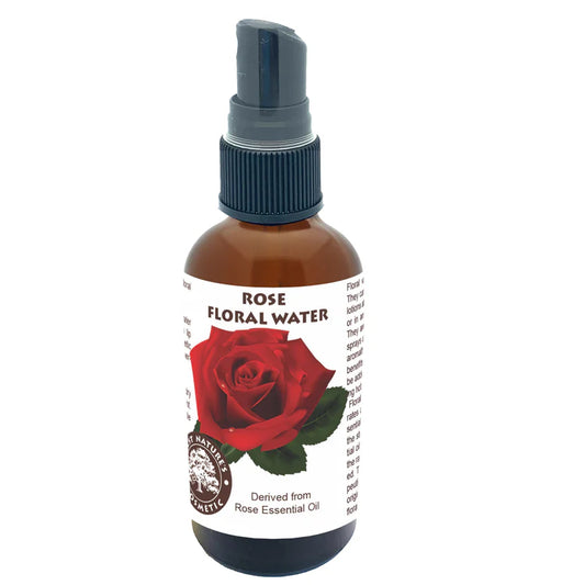 Organic Rose Floral Water – Hydrating Toner Mist for Glowing Skin