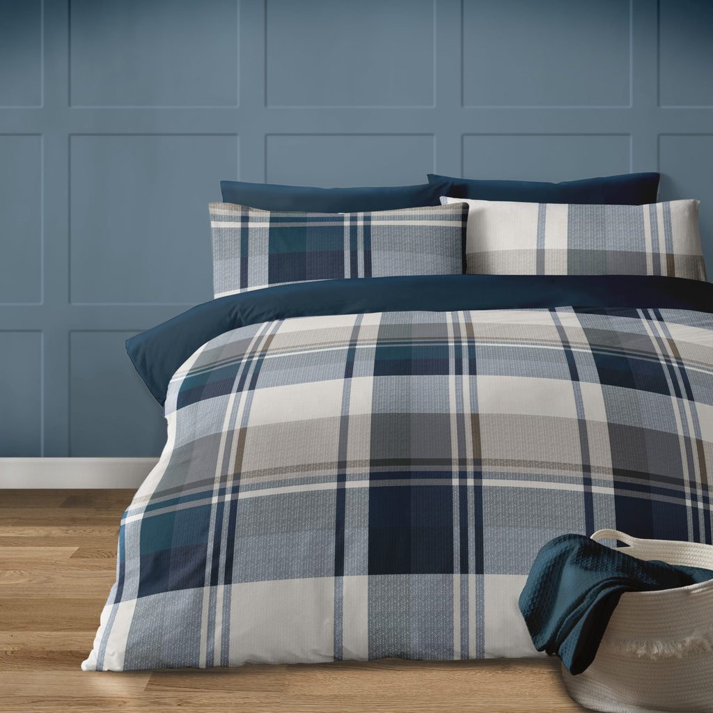 September Check Duvet Set