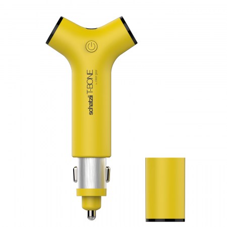 T-BONE – 3-in-1 Car Charger, Power Bank & LED Flashlight