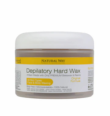 Natural Way Hard Wax – Face & Body Original Formula Microwaveable